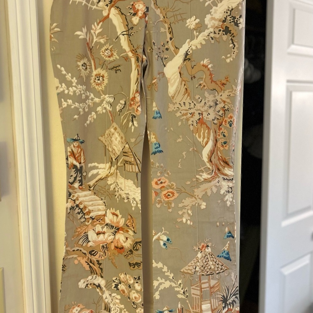 Floral Patterned Pants - image 2